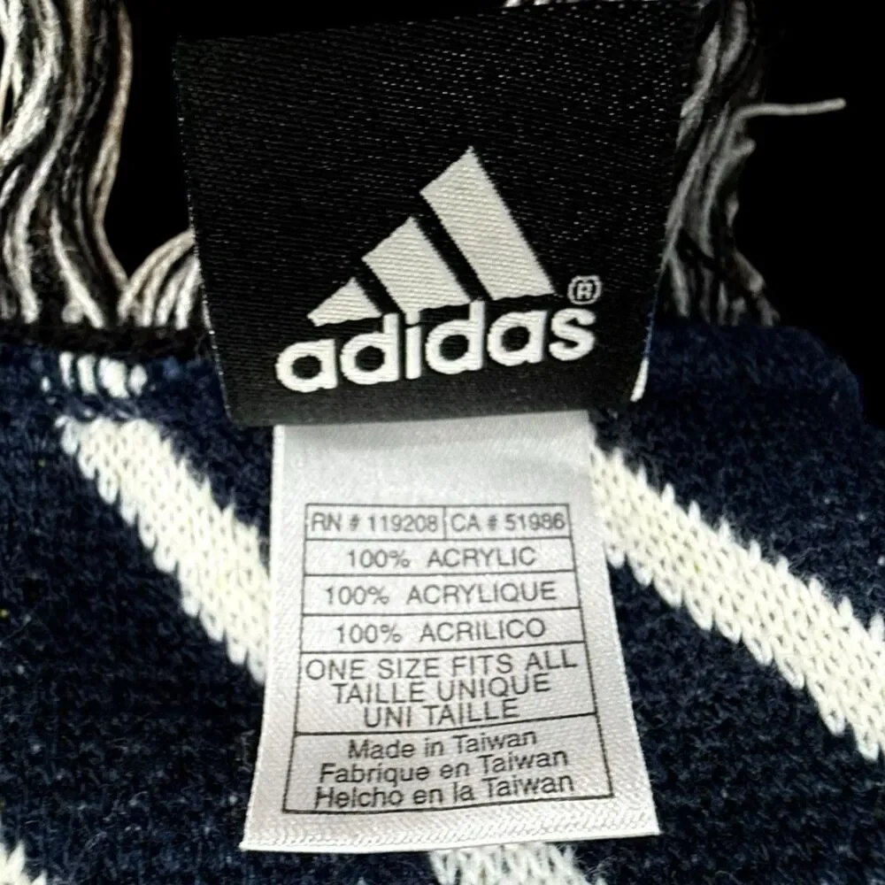 LA Galaxy MLS Adidas Scarf Navy Gold White Soccer Football‎